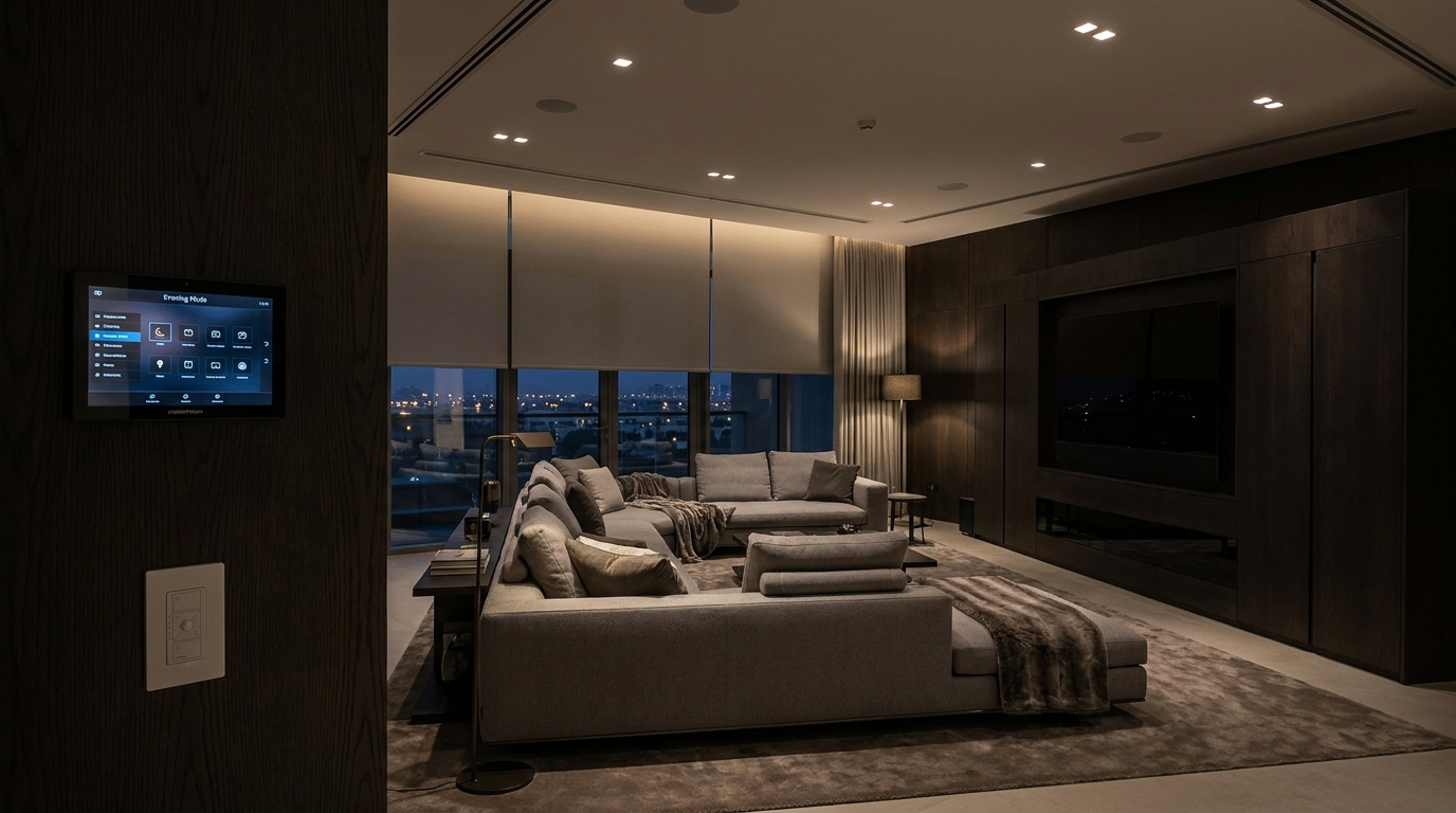 Smart Home Automation for Emirates Hills Villas: Crestron, Lutron, and KNX in Practice
